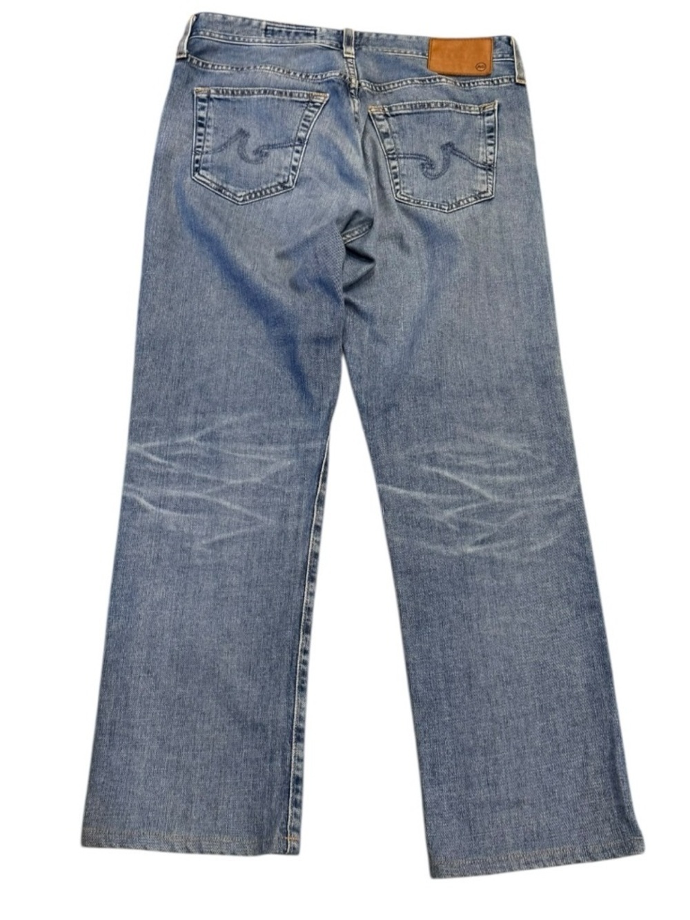 AG Adriano Goldschmied Everett Slim Straight Jeans 30x33 Medium Wash - Picture 2 of 8